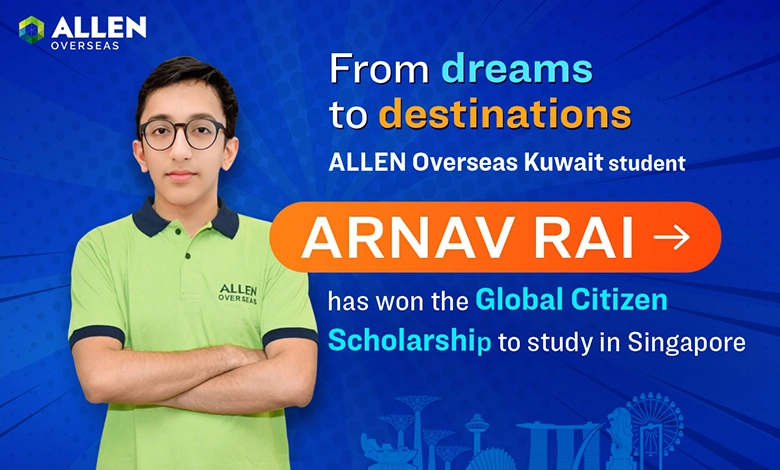 ALLEN Overseas Kuwait Student Arnav Rai