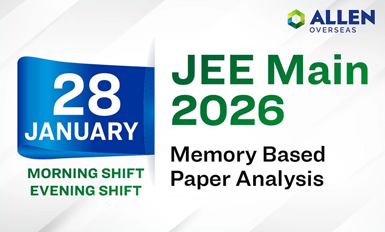 JEE Main 2026 Session 1 Paper Analysis 28 January