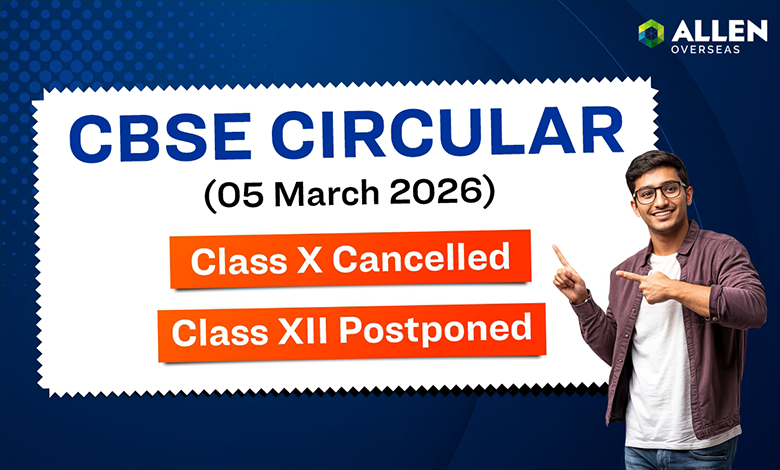 CBSE Circular [05 March 2026] for Middle East