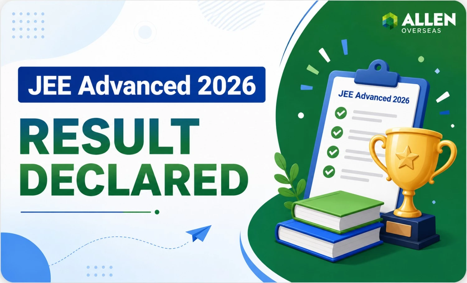 JEE Advanced 2026 Results Declared by IIT Roorkee